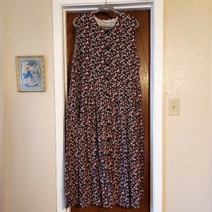 Vintage Pierre Cardin Floral Dress